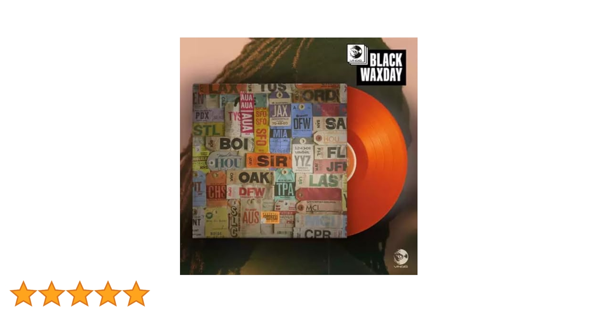 SiR - Chasing Summer - Limited to 500 Copies / Orange Vinyl